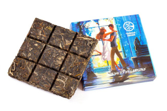 Чайная линия - Шэн пуэр 2020 г. с чайных деревьев «Любовь» марки «Чайная Линия» 90 г., 