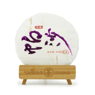 Прессованный шэн пуэр - Шэн пуэр 2020 г. "Гора Паша" завода "Чжоуши" 357 г