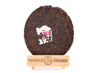 Прессованный шу пуэр - Шу пуэр 2016 г «Наньно» завода «Чжоуши» 357 г, 