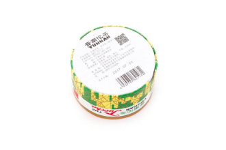 Прессованный шу пуэр - Шу пуэр 2018 г. «Люкс» марки «Сосна и журавль» завода «Сягуань» гнездо 100 г, 