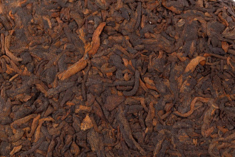 Прессованный шу пуэр - Шу пуэр 2020 г. «Мышка. Большие деревья Булан» завода «Чжоуши» 357 г, 