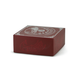 Прессованный шу пуэр - Шу пуэр 2022 г. "Баньчжан Цяому" завода "Чжоуши " 250 г, 