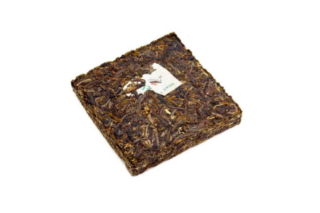 Прессованный шэн пуэр - Чай Шэн пуэр 2015 года "Священное пламя" завода "Сягуань", 125 гр, 