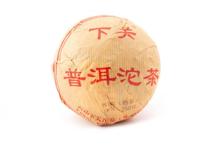 Прессованный шу пуэр - Шу пуэр 2017 г. "Цзято" завода "Сягуань" гнездо 250 г, 