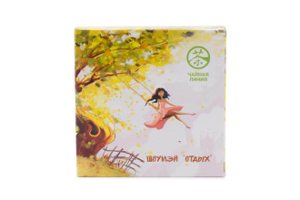 Белый чай Прессованный шоумэй 2021 г «Отдых» марки «Чайная Линия», 90 г